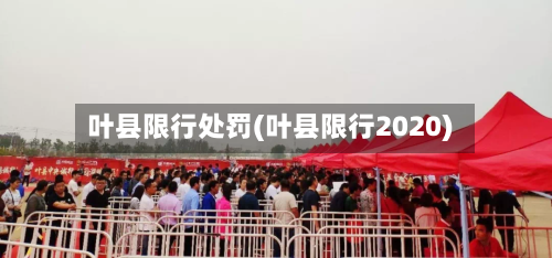 叶县限行处罚(叶县限行2020)-第2张图片