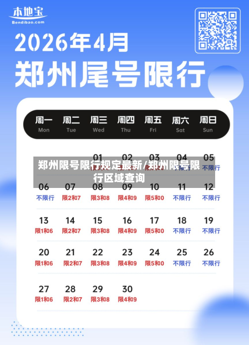 郑州限号限行规定最新/郑州限号限行区域查询-第2张图片