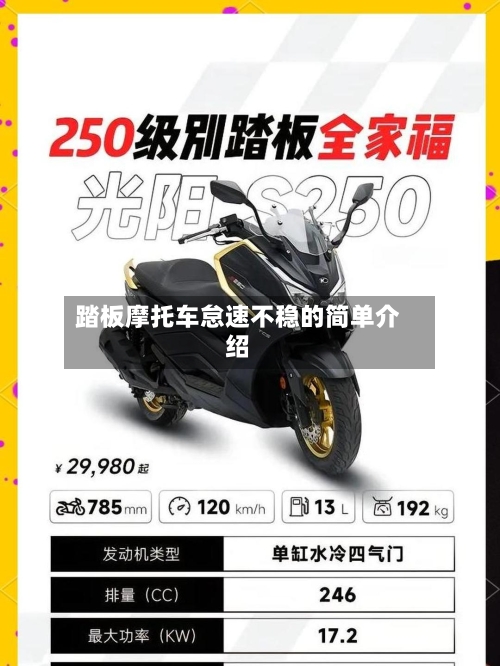 踏板摩托车怠速不稳的简单介绍