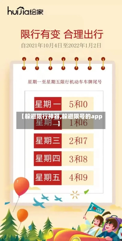 【躲避限行神器,躲避限号的app】